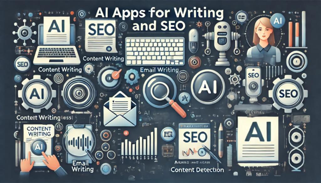 Image for a AI Apps for Content Writing and SEO Tools