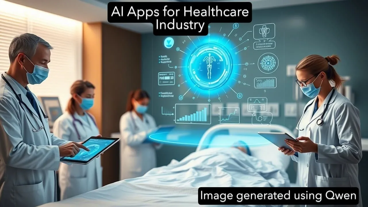36 Important AI Apps for Healthcare Industry: Transforming Patient Care for Better Business Outcomes