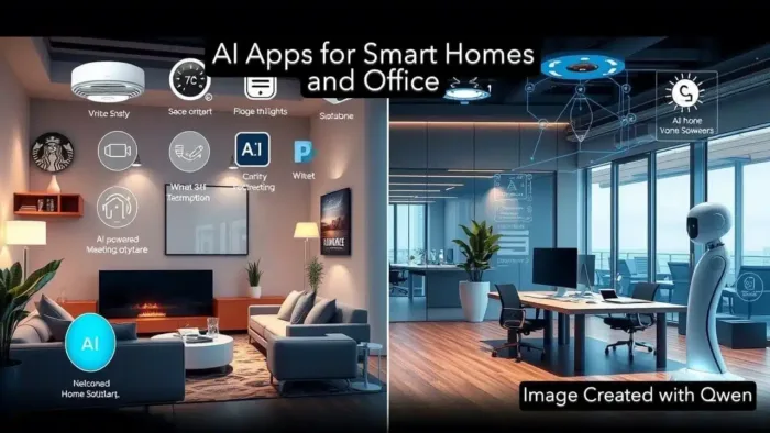 6 Important AI Apps for Smart Homes and Offices for Revolutionizing Modern Living