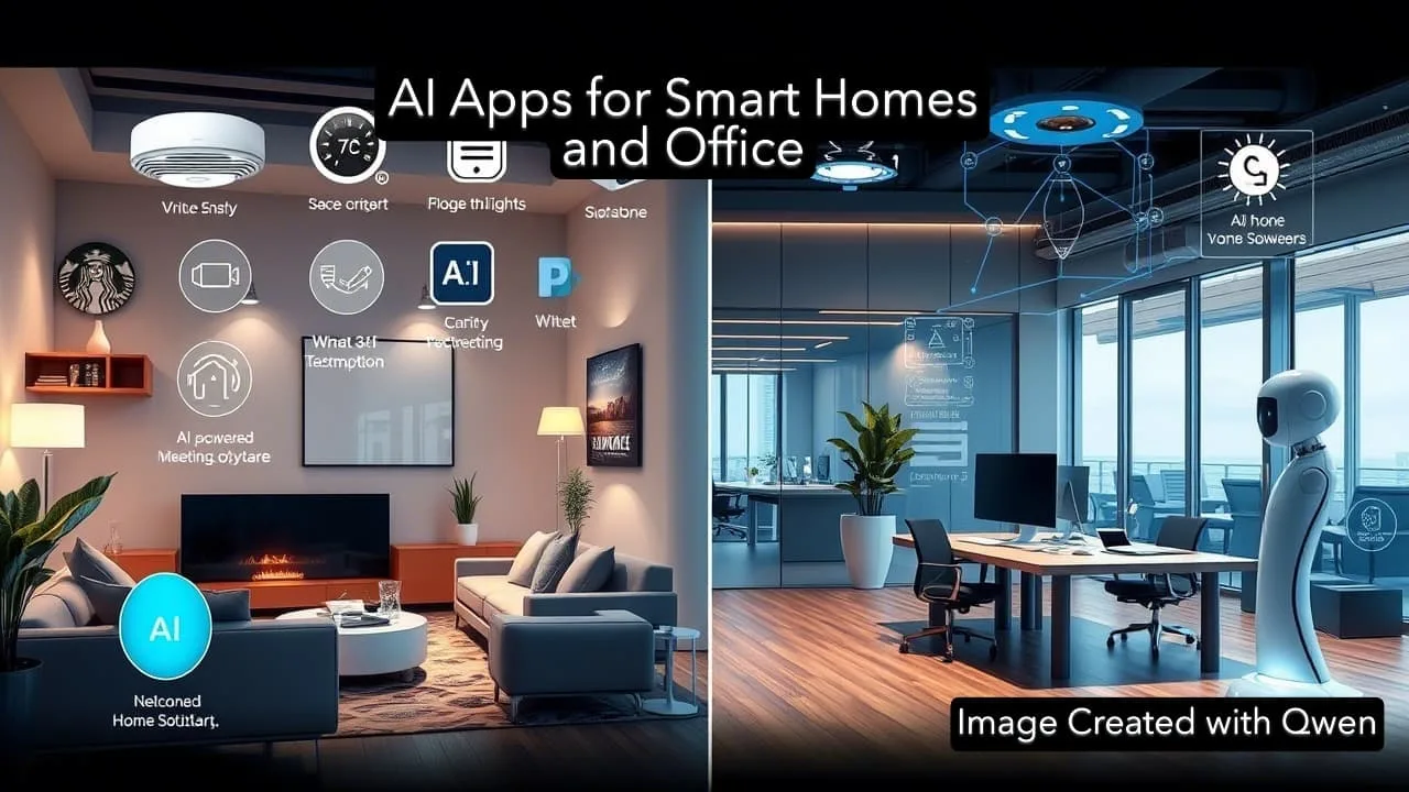 6 Important AI Apps for Smart Homes and Offices for Revolutionizing Modern Living