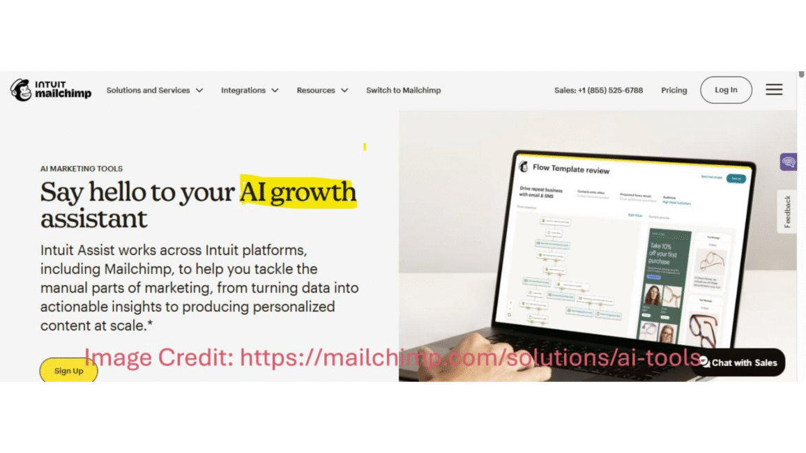 Email marketing tool MailChimp