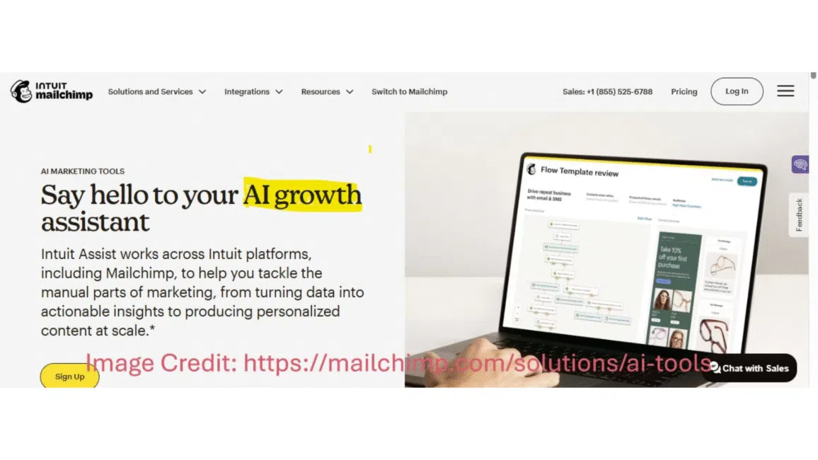 Email marketing tool MailChimp