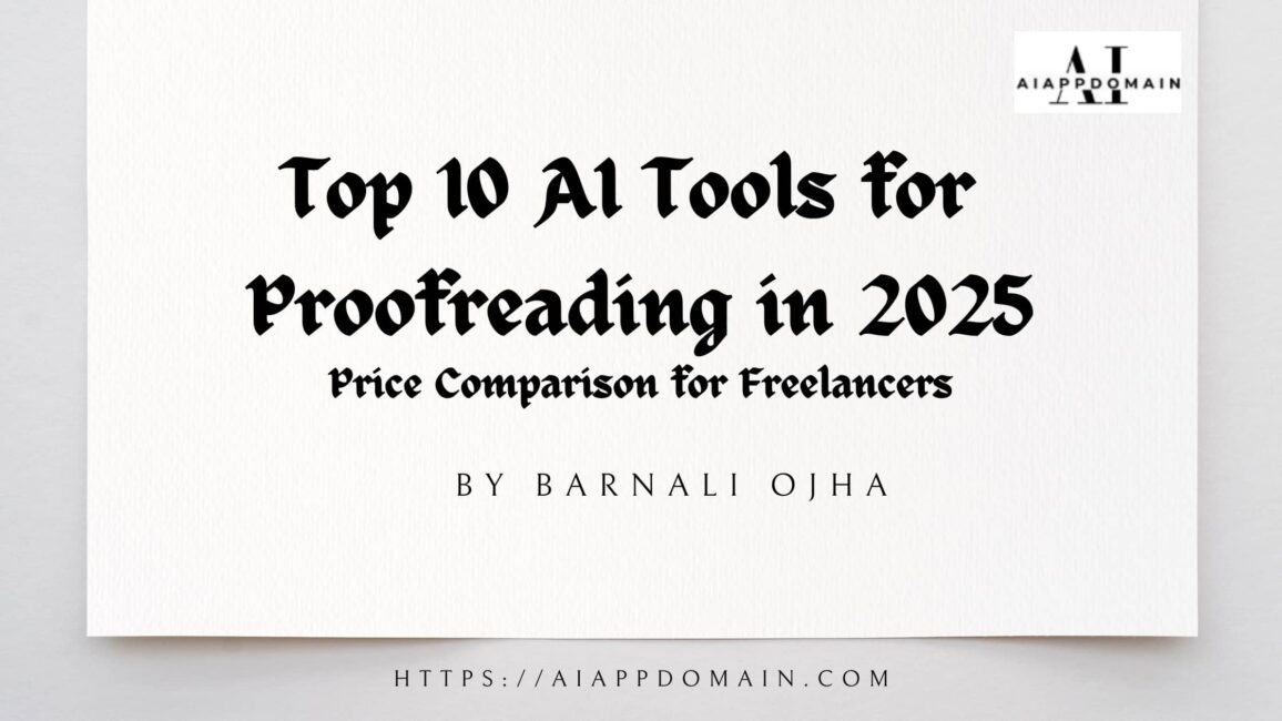 AI Tools for Proofreading