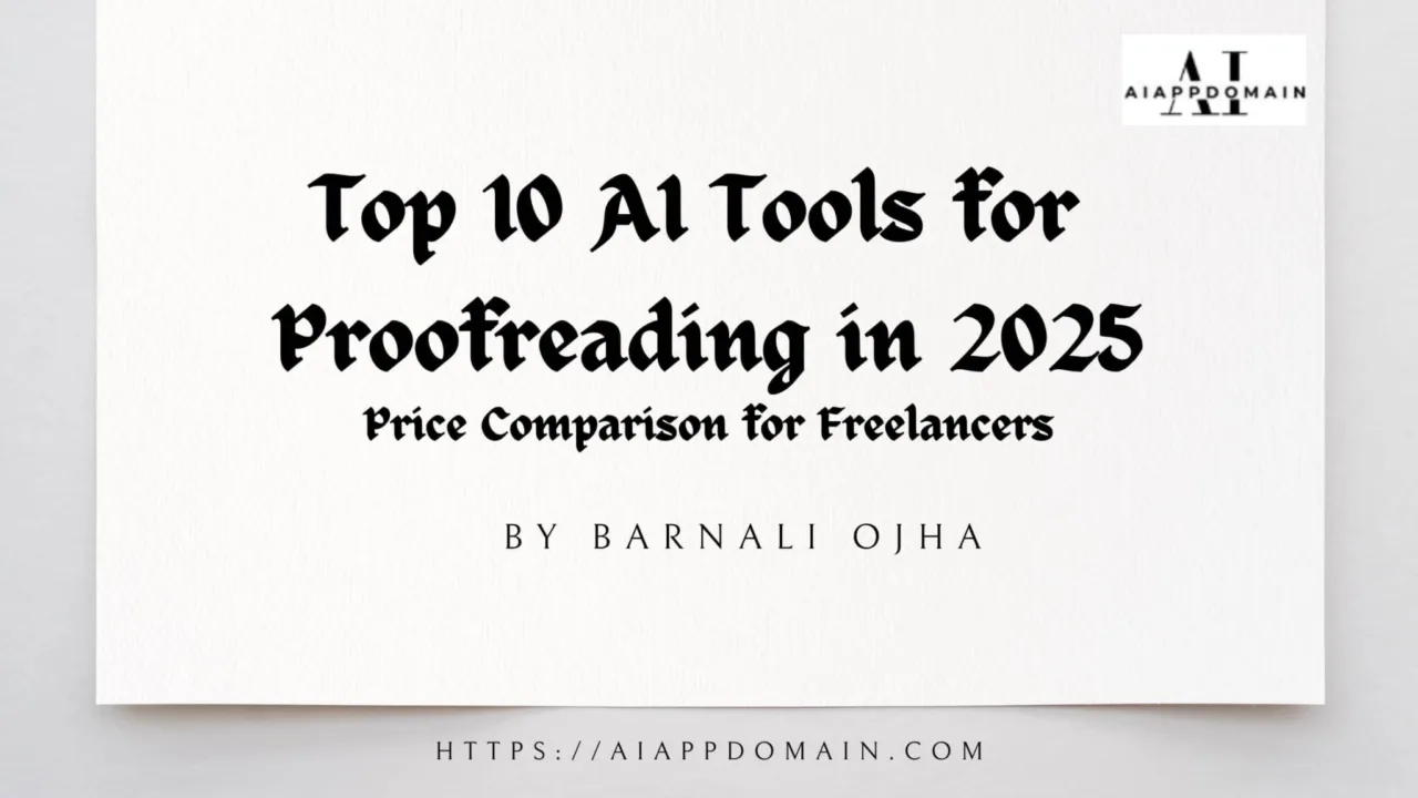 AI Tools for Proofreading